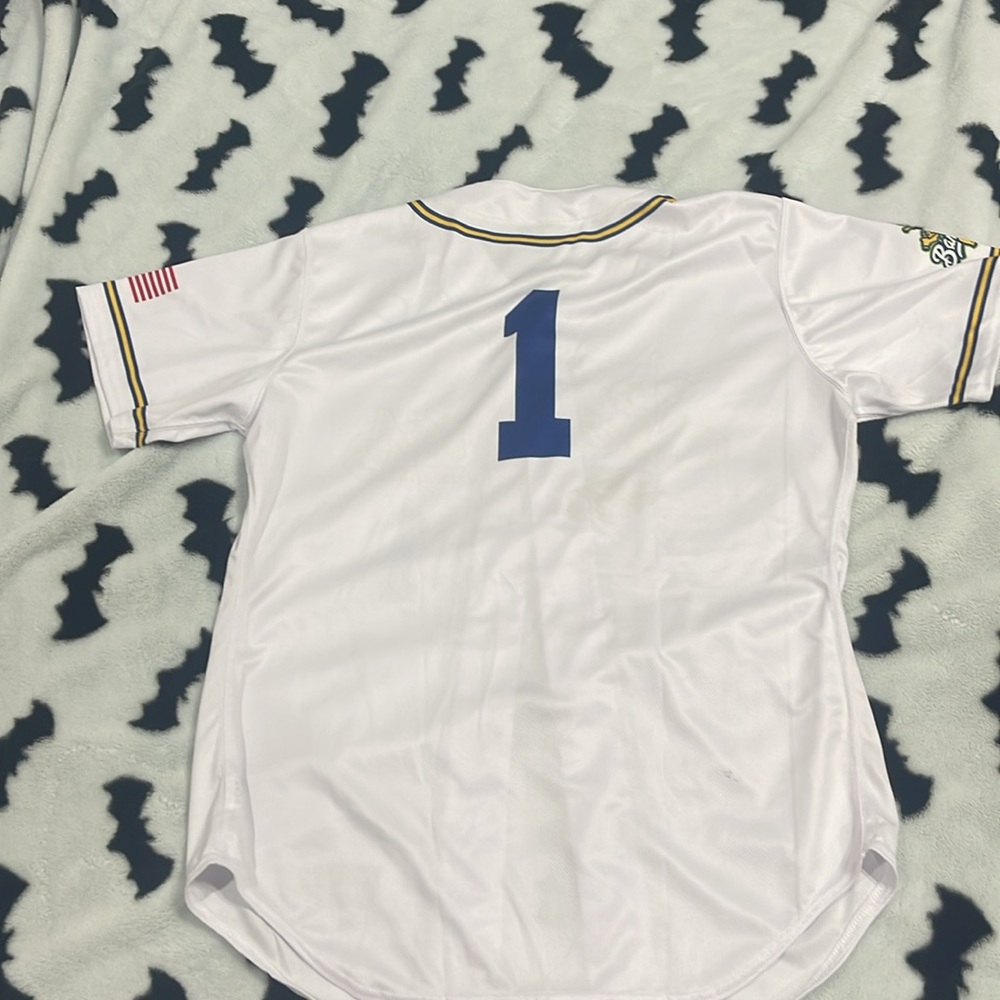 Bananas White & Yellow Baseball Jersey - Unbranded - Picture 2 of 2